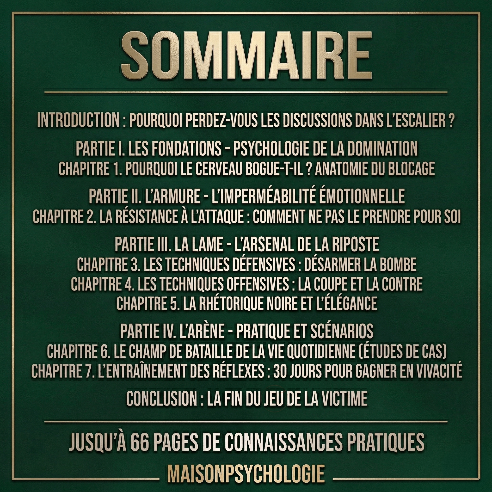 LE RASOIR VERBAL - "L'art de la répartie : comment gagner les débats et dominer la conversation"